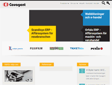 Tablet Screenshot of cavagent.com